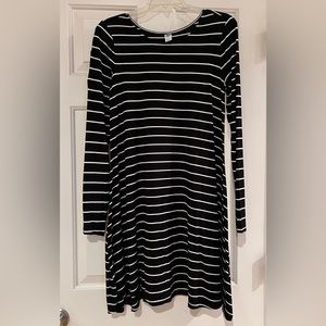 Old Navy Long Sleeve Swing Dress